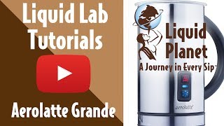 Liquid Lab  Aerolatte Grande Milk Frother [upl. by Ahsened219]