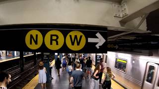 ⁴ᴷ The Busiest NYC Subway Station Times Square–42nd StreetPort Authority Bus Terminal [upl. by Evyn621]