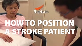 How To Position A Stroke Patient [upl. by Yk]