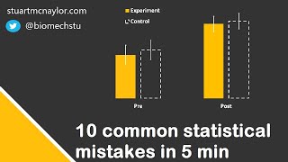 Ten Statistical Mistakes in 5 Min [upl. by Ais141]