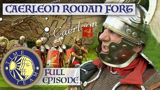 Caerleon Roman Legion Fort In Wales  Time Team [upl. by Noelopan]