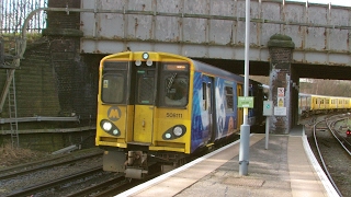 Half an Hour at 216  Birkenhead North Station 1022017  Class 507 508 terminus [upl. by Edgerton689]