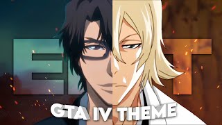 Aizen x Urahara  GTA IV Theme Edit [upl. by Jere594]